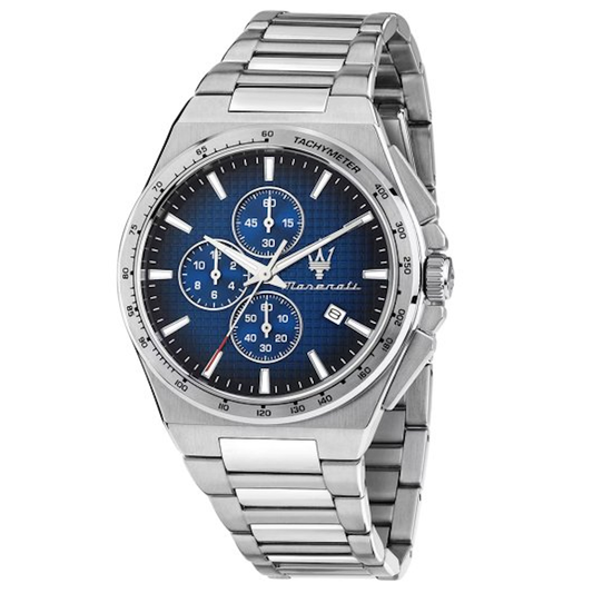 RELÓGIO MASERATI VELOCITÀ SLIM 41MM BLUE