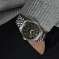 RELOGIO SEIKO SPB465J1 PRESAGE CLASSIC CAST. VERDE 6R55