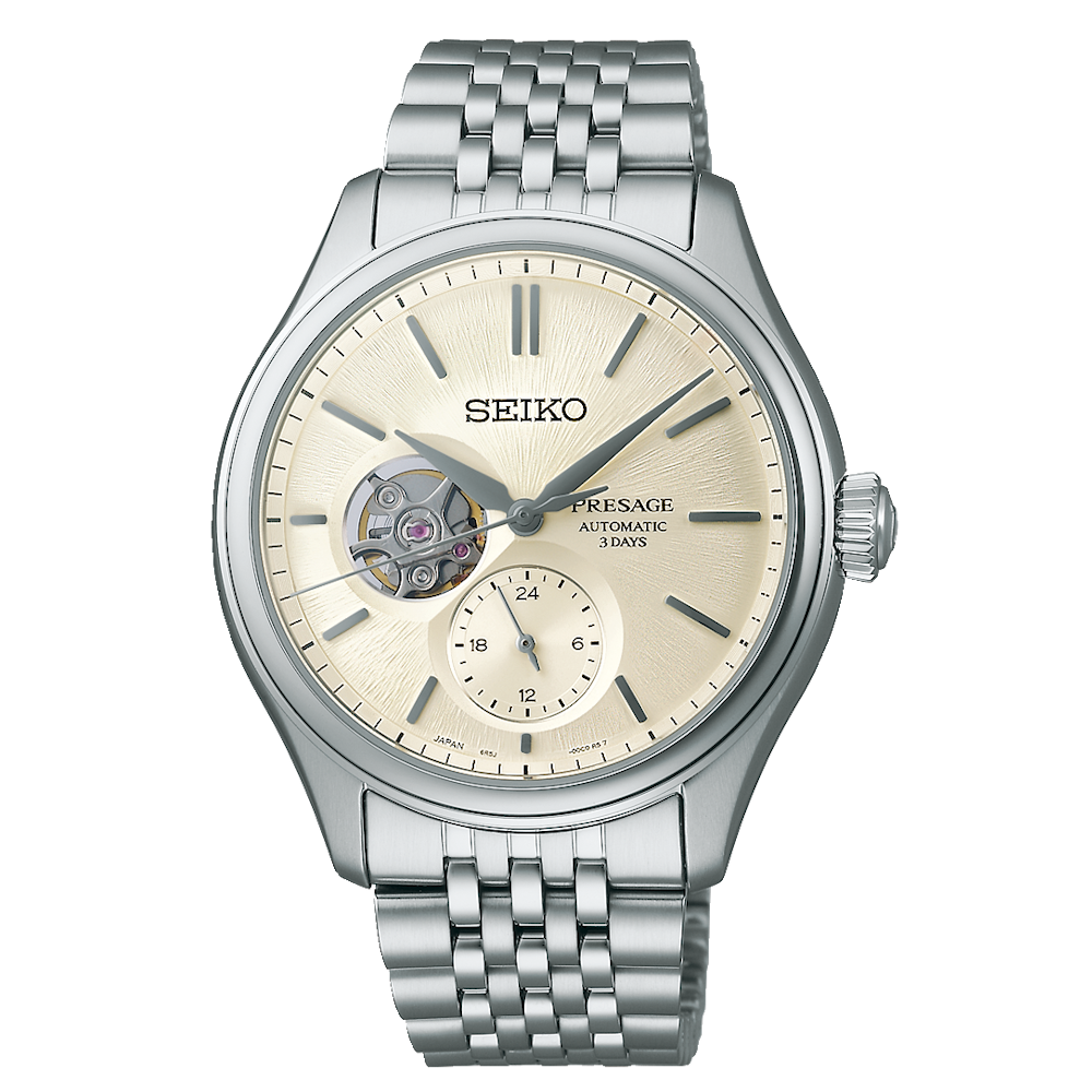 RELÓGIO SEIKO PRESSAGE CLASSIC SERIES SKELETON CRU