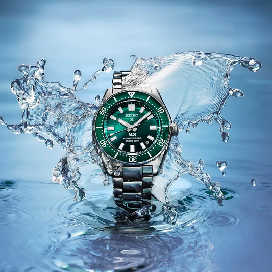 RELÓGIO SEIKO PROSPEX DIVER PADI VERDE ESMERALDA 6R55