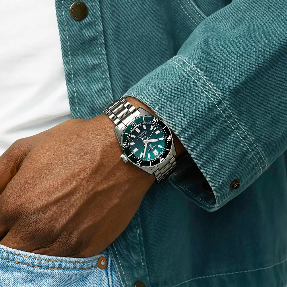RELÓGIO SEIKO PROSPEX DIVER PADI VERDE ESMERALDA 6R55