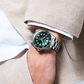 RELÓGIO SEIKO PROSPEX DIVER PADI VERDE ESMERALDA 6R55