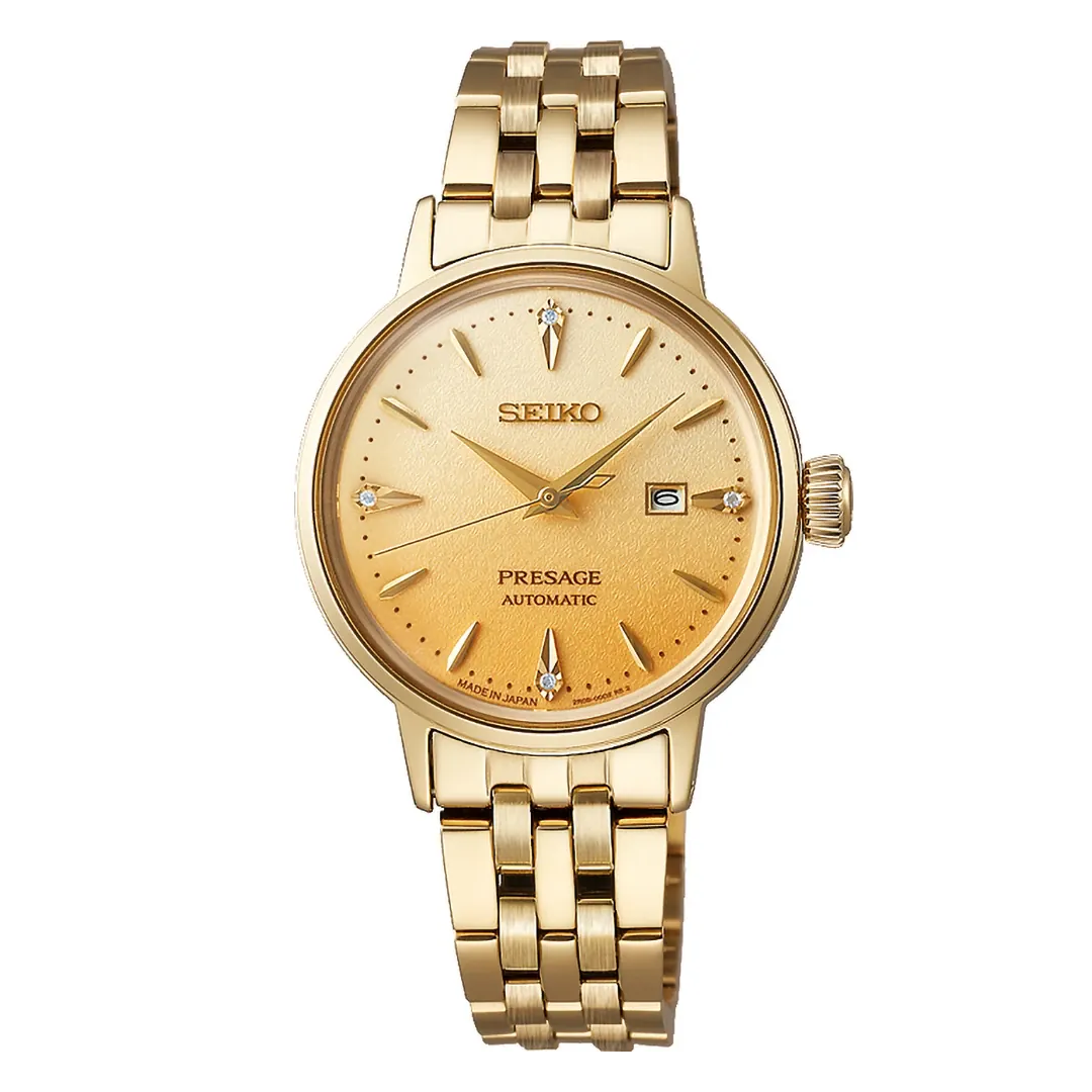 RELÓGIO SEIKO MULHER PRESAGE COCKTAIL AUTOMÁTICO