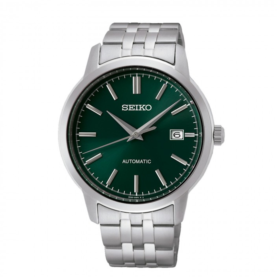 RELÓGIO SEIKO NEO CLASSIC AUTOMÁTICO MOSTRADOR VERDE