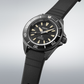RELÓGIO SEIKO PROSPEX MAR SAMURAI 4R35 PRETO SILICONE