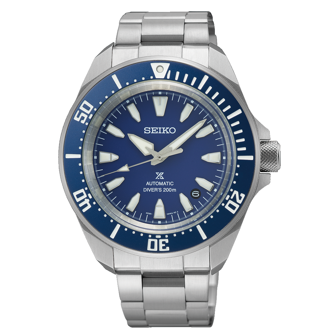 RELÓGIO SEIKO PROSPEX DIVER SAMURAI AZUL 4R35