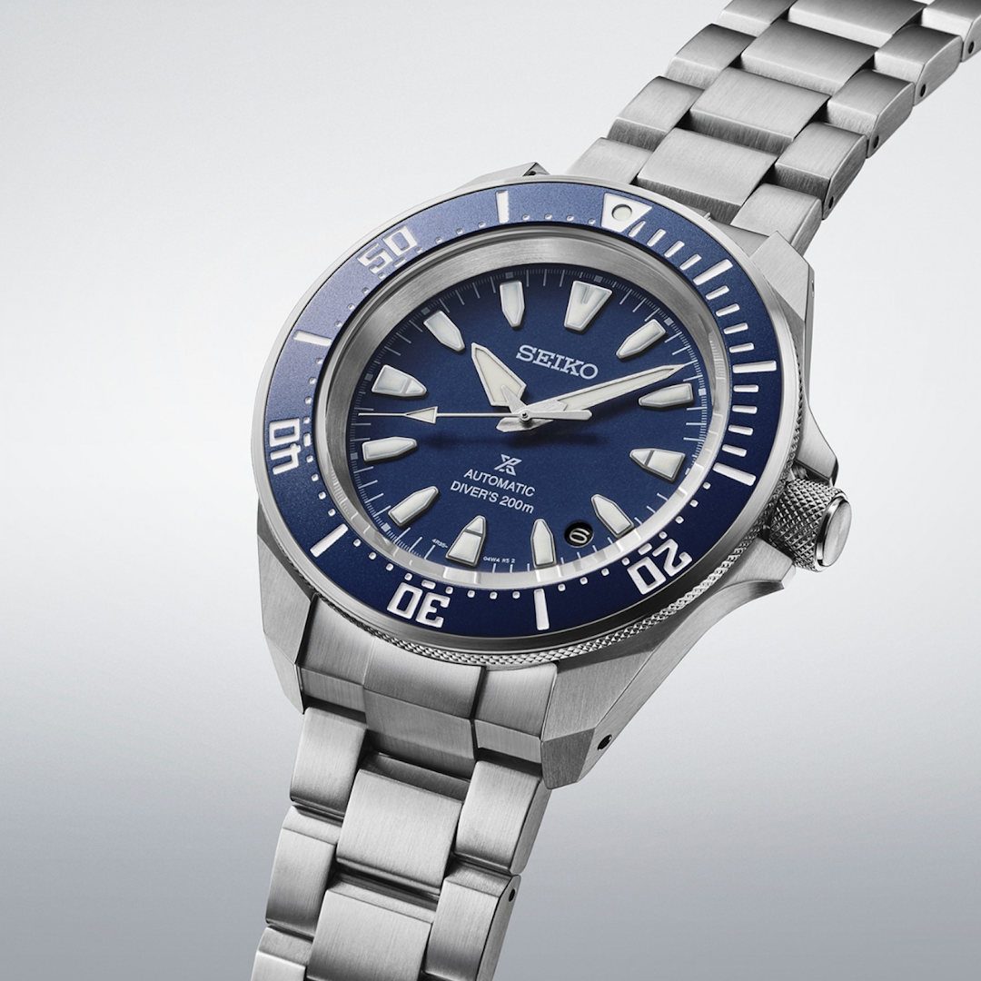 RELÓGIO SEIKO PROSPEX DIVER SAMURAI AZUL 4R35