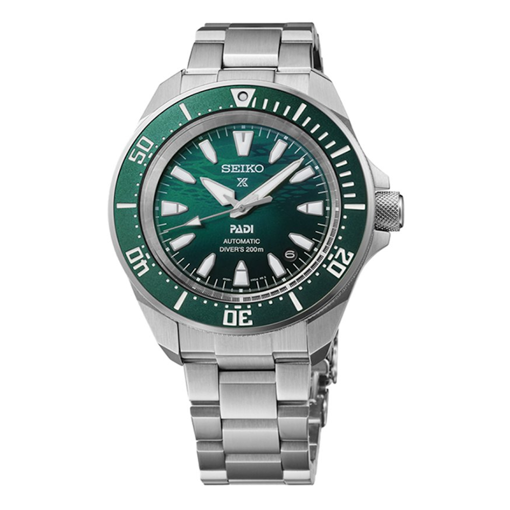 RELÓGIO SEIKO PROSPEX DIVER PADI VERDE ESMERALDA AUTOMÁTICO