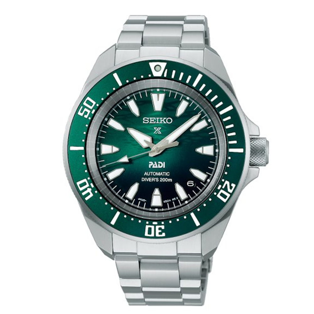 RELÓGIO SEIKO PROSPEX DIVER PADI VERDE ESMERALDA AUTOMÁTICO