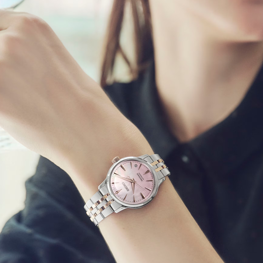 RELÓGIO SEIKO SE PRESAGE COCKTAIL EDIÇAO LIMITADA SAKURA AVIATION