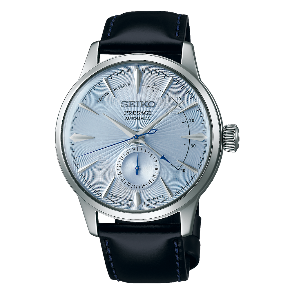 RELÓGIO SEIKO PRESSAGE COCKTAIL AUTOMÁTICO 4R57 AZUL