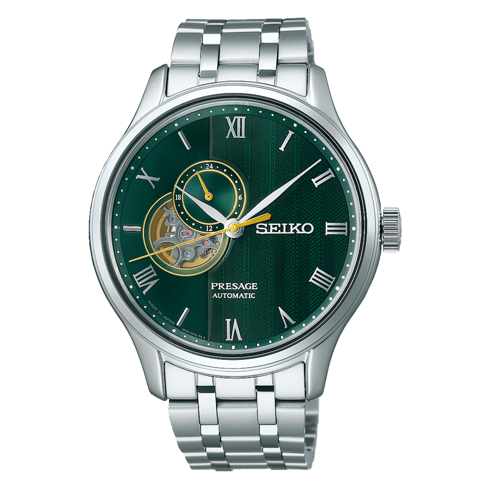 RELOGIO SEIKO PRESAGE 4R39 MOST. VERDE