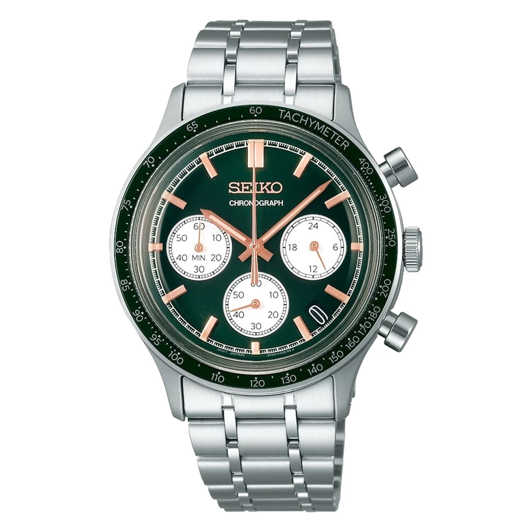 RELÓGIO SEIKO NEO SPORTS CRONÓGRAFO MOSTRADOR VERDE