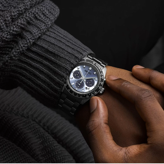 RELÓGIO SEIKO PROSPEX SPEEDTIMER CRONO SOLAR AZUL