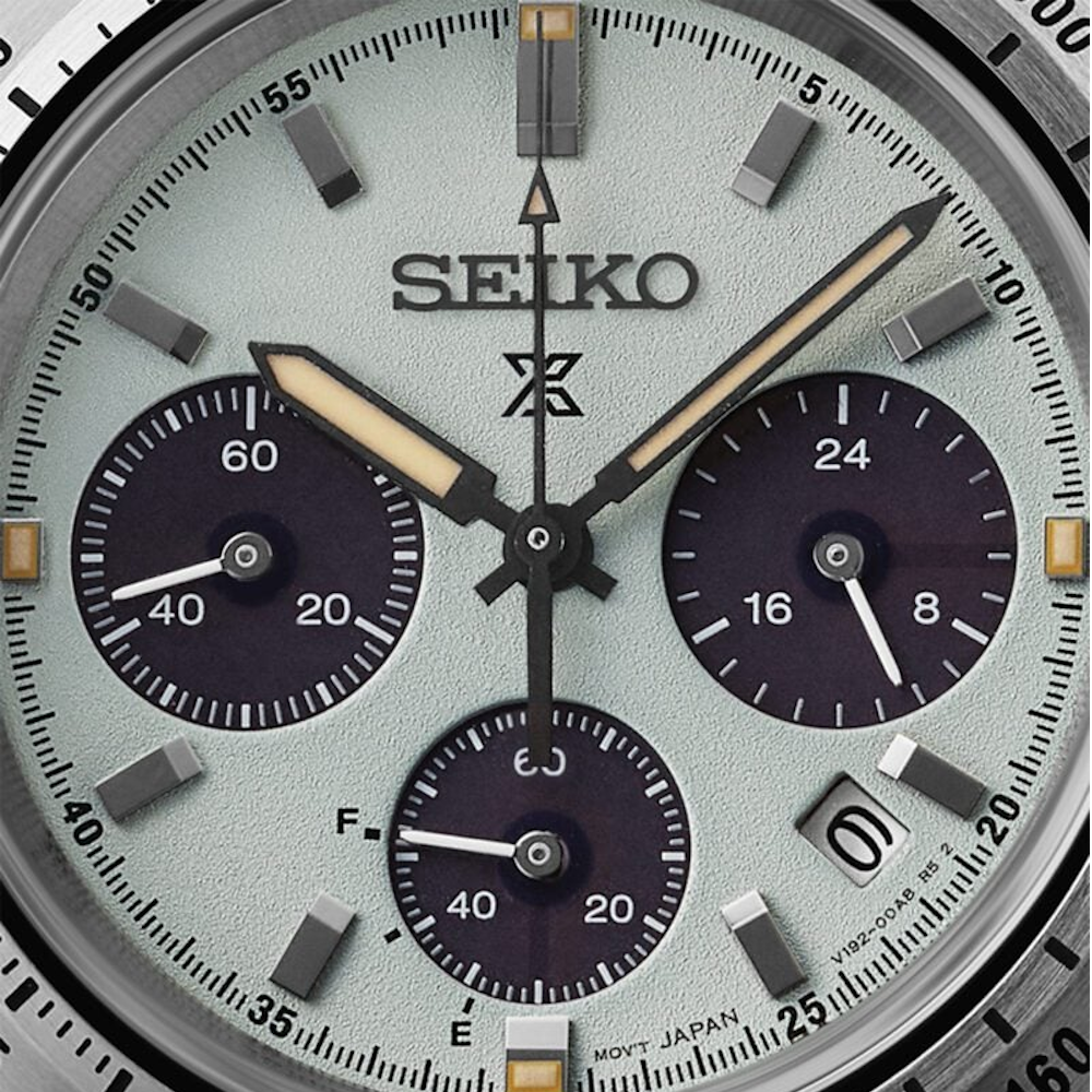 RELÓGIO SEIKO PROSPEX SPEEDTIMER CRONO SOLAR MENTA