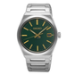 RELÓGIO SEIKO ESSENTIALS MOSTRADOR VERDE