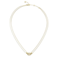 COLAR GUESS EM AÇO COM ZIRCONIAS DOURADO