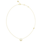COLAR GUESS EM AÇO COM ZIRCONIAS DOURADO JUBN06245JWYGT-U