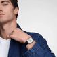 RELOGIO DANIEL WELLINGTON HOMEM MARLON SHEFFIELD LINEN 32X36