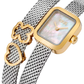 RELOGIO TOUS TO ICON TIME CHARM EMBER. BICOLOR BRAC. 2VOLTAS