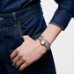 RELOGIO TOUS TO ICON TIME CHARM EMBER. BICOLOR BRAC. 2VOLTAS