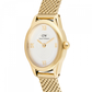 RELOGIO DANIEL WELLINGTON SENHORA OPHELIA MINI 22X25 MESH WHITE GOLD