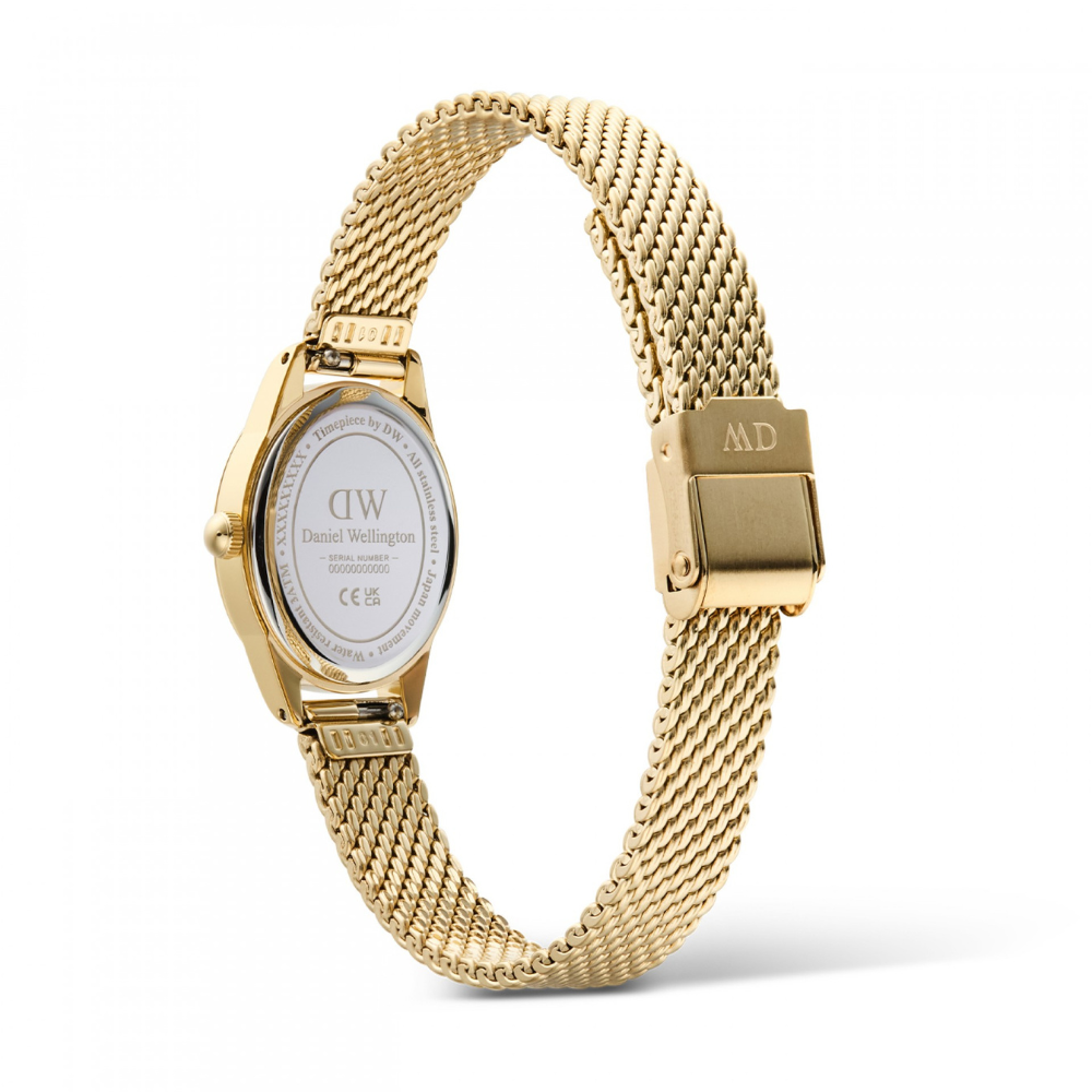 RELOGIO DANIEL WELLINGTON SENHORA OPHELIA MINI 22X25 MESH WHITE GOLD