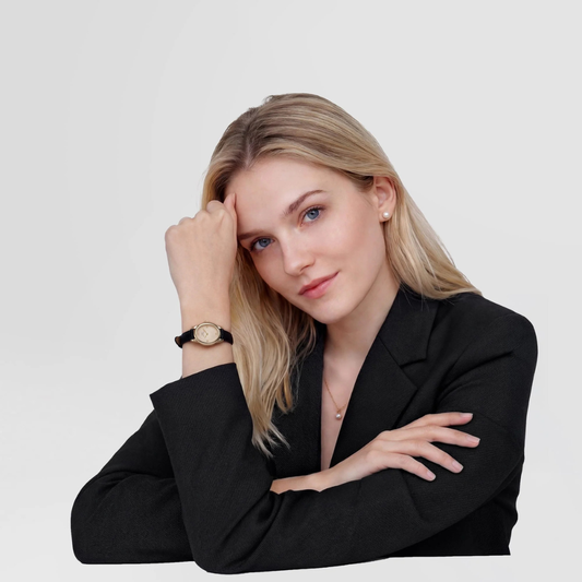 RELOGIO DANIEL WELLINGTON SENHORA OPHELIA MINI 22X25 BLACK LIZARD UNITONE