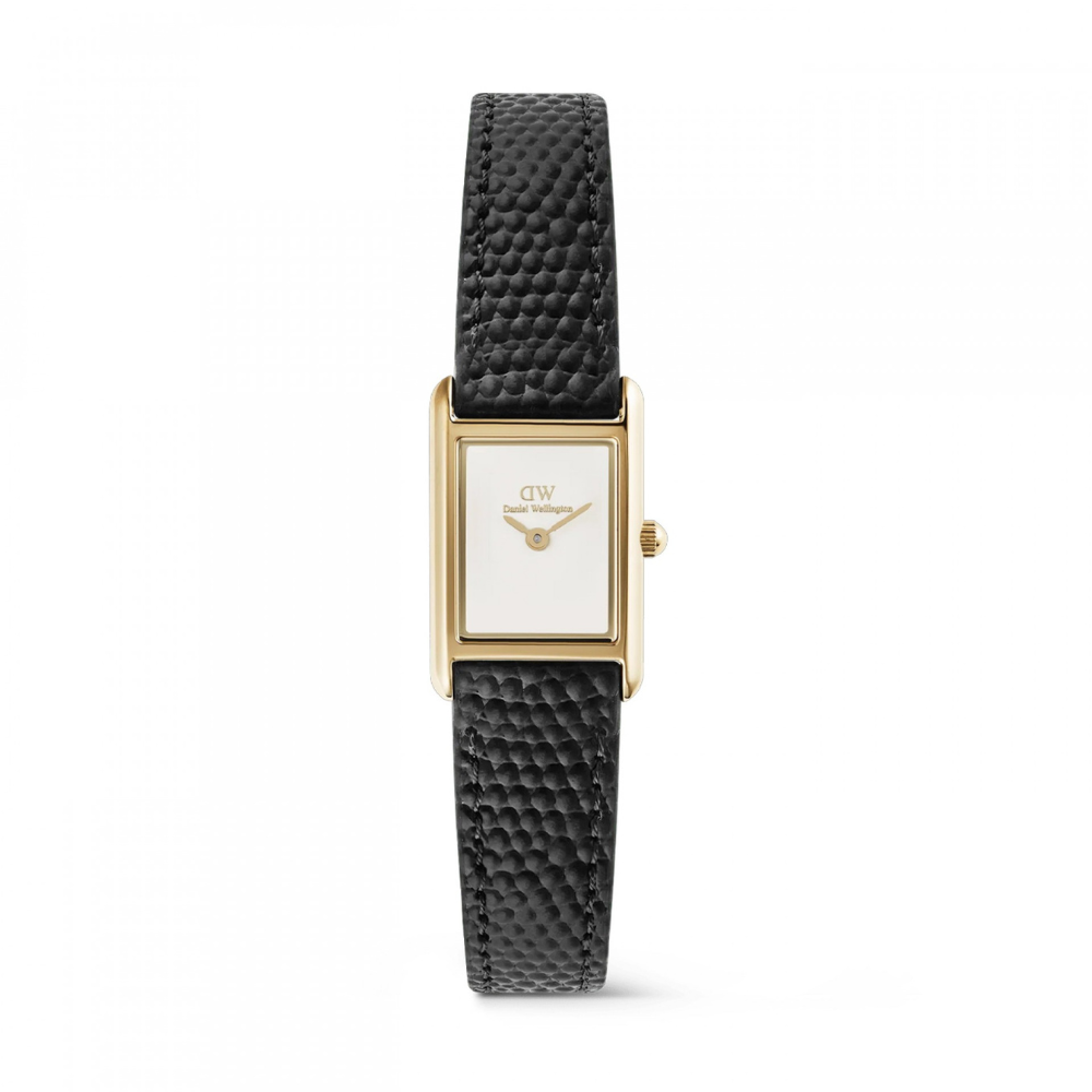 RELOGIO DANIEL WELLINGTON SENHORA BOUND MINI 17X26 BLACK  LIZARD WHITE