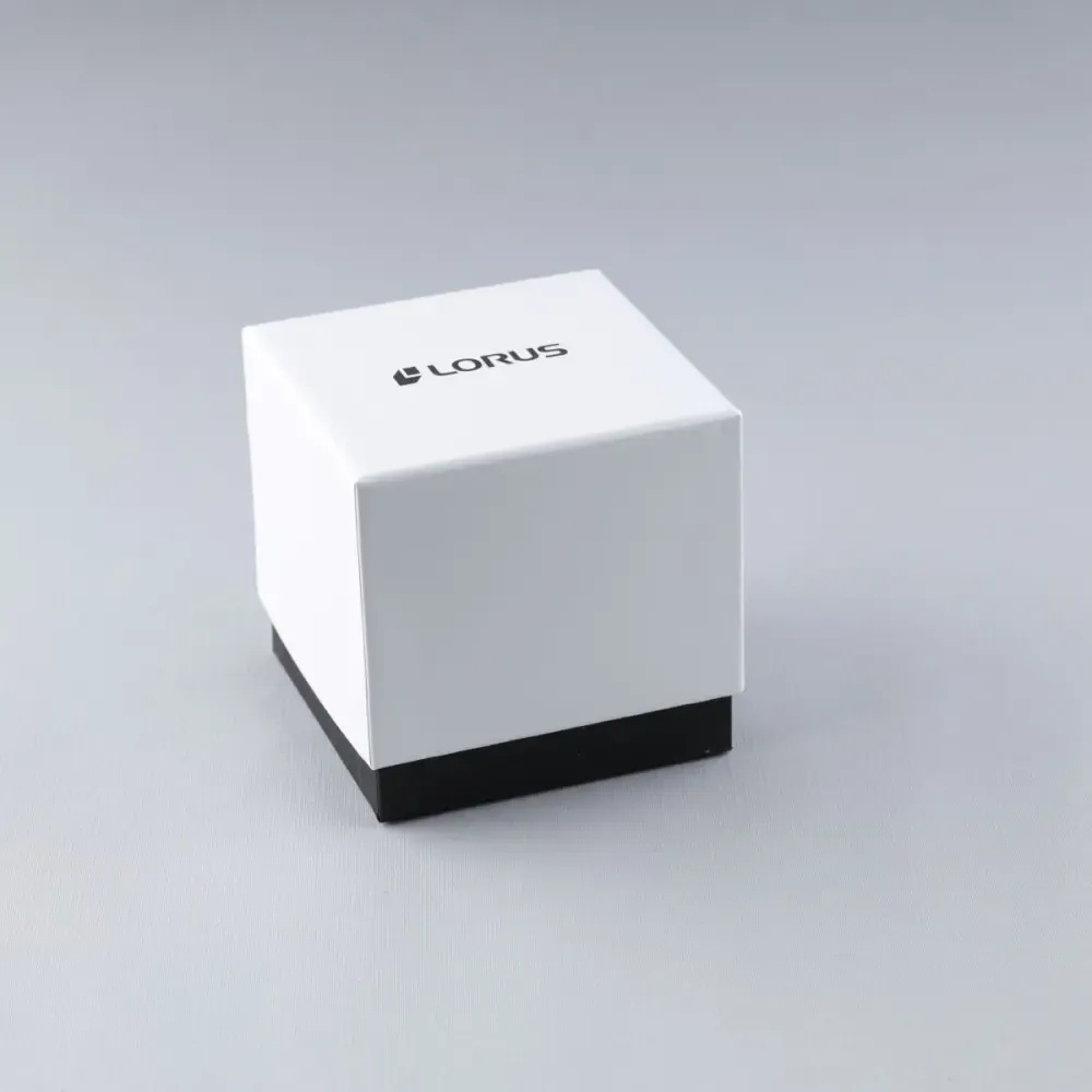 RELOGIO LORUS SPORTS CRONÓGRAFO AZUL BÉBÉ PELE CASTANHA