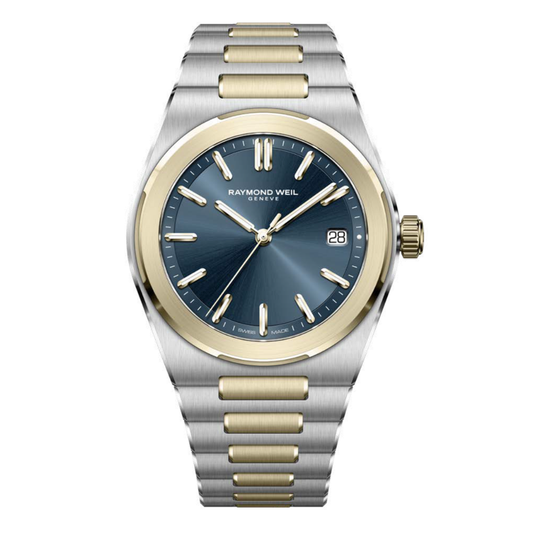 RELOGIO RAYMOND WEIL A.R.T.DATE BIC AUT. MST AZUL CX.38mm