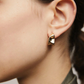 BRINCOS VIDAL & VIDAL EM BRONZE COM BANHO DE OURO 18K