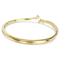 Bracelete Swarovski Mesmera Combinação de lapidações, Branca, Acabamento em ouro de 18 quilates