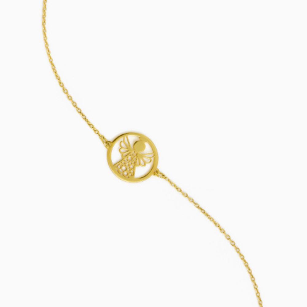 PULSEIRA EUGENIO CAMPOS PRATA 925% ANJO MIGUEL