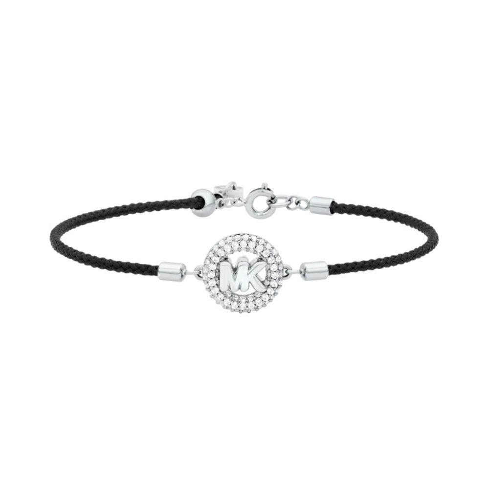 PULSEIRA MICHAEL KORS EM AÇO ZIRCONIAS E MACRAMÊ