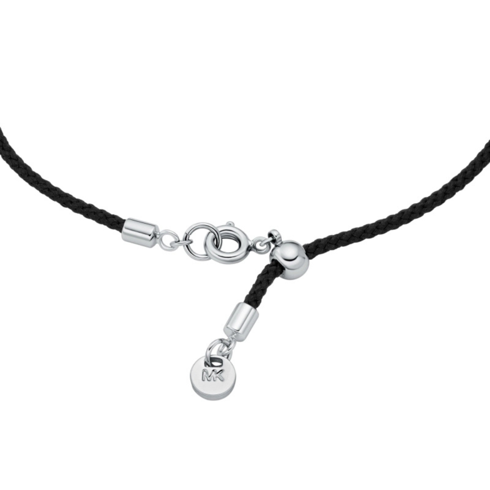 PULSEIRA MICHAEL KORS EM AÇO ZIRCONIAS E MACRAMÊ