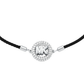 PULSEIRA MICHAEL KORS EM AÇO ZIRCONIAS E MACRAMÊ
