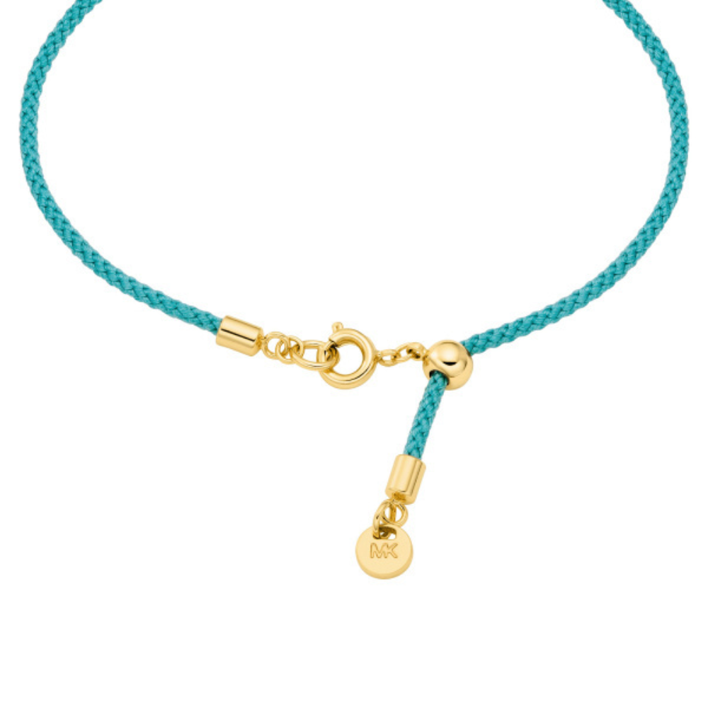 PULSEIRA MICHAEL KORS EM AÇO ZIRCONIAS E MACRAMÊ