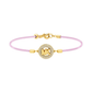 PULSEIRA MICHAEL KORS EM AÇO ZIRCONIAS E MACRAMÊ