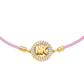 PULSEIRA MICHAEL KORS EM AÇO ZIRCONIAS E MACRAMÊ