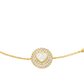 PULSEIRA  MICHAEL KORS EM PRATA 925% PLAQUEADA A OURO 18K