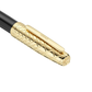CANETA VERSACE HONOS ROLLERBALL PEN PRETO E DOURADO