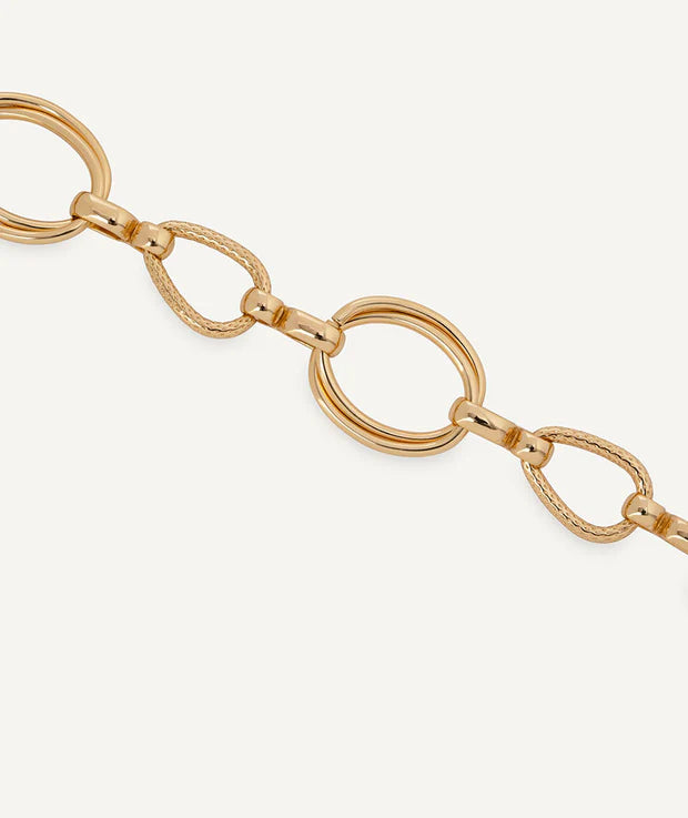 PULSEIRA VIDAL & VIDAL BANHADO A OURO 18K3