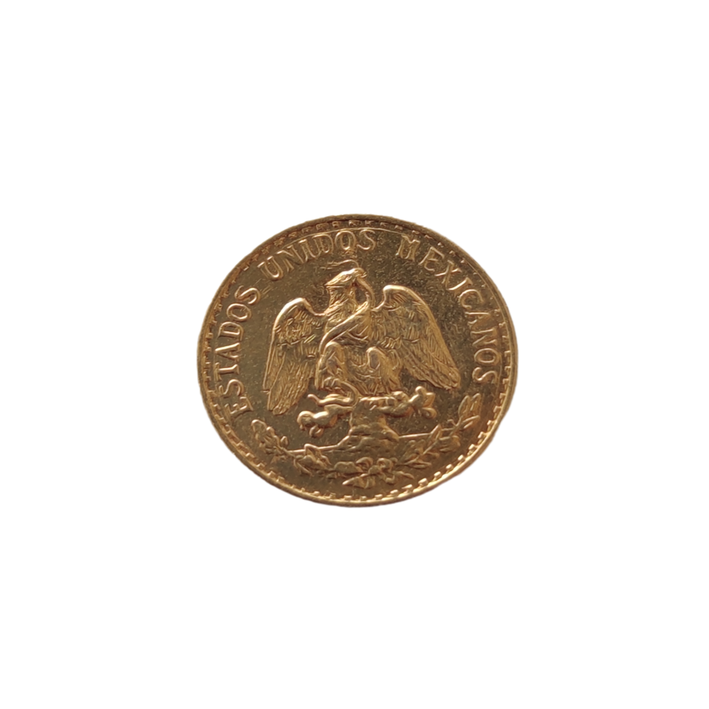 Dos Pesos Estados Unidos Mexicanos ( Moeda em Ouro)