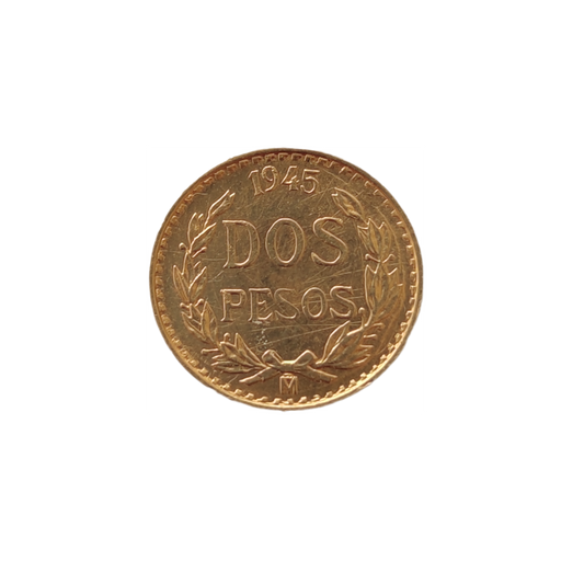 Dos Pesos Estados Unidos Mexicanos ( Moeda em Ouro)