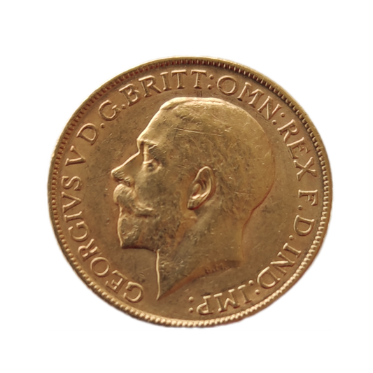 Moeda Libra de Ouro Edwardvs VII 1917
