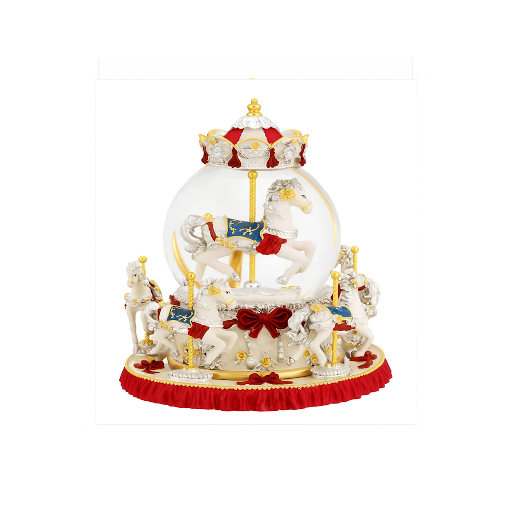 CARROSSEL CABALO 19 CM