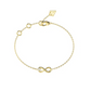 PULSEIRA GUESS EM AÇO DOURADA  COM ZIRCONIAS