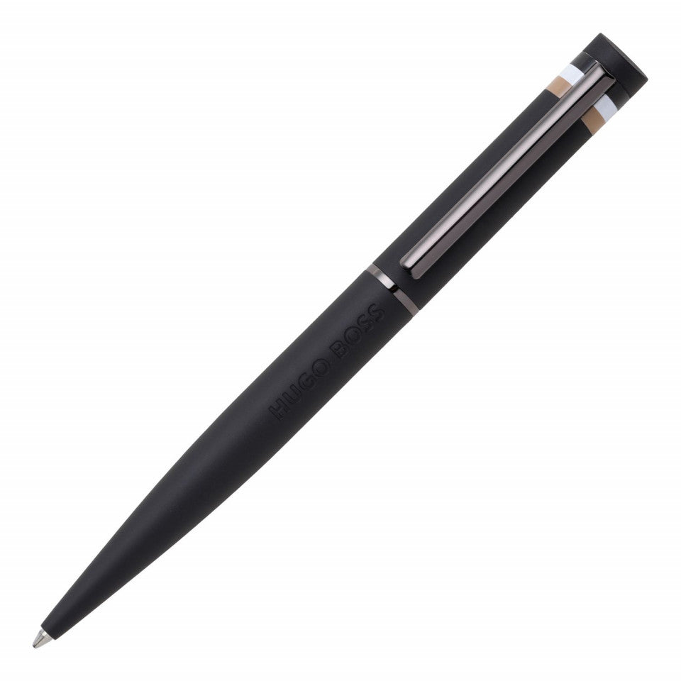 CANETA HUGO BOSS BALLPOINT LOOP BLACK ICONIC
