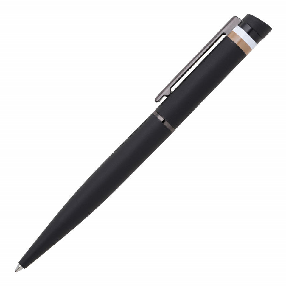CANETA HUGO BOSS BALLPOINT LOOP BLACK ICONIC